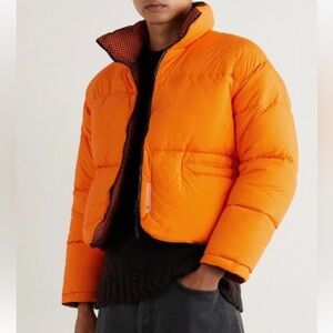 NEW Connor McKnight Throwing Fits Reversible Quilted down jacket
